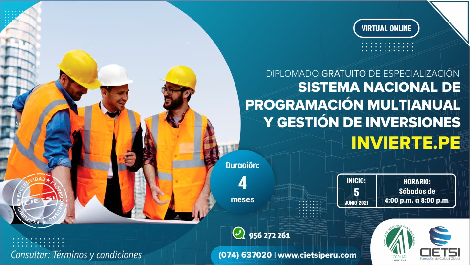 Diplomado Gratuito De EspecializaciÓn Sistema Nacional De ProgramaciÓn Multianual Y GestiÓn De 